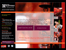Tablet Screenshot of lascanterasdc.com